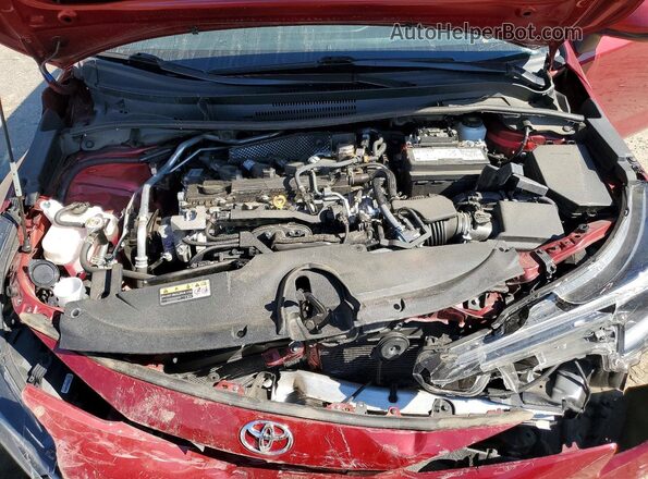 5YFP4MCE4RP179020 2024 TOYOTA COROLLA Красный Вид задней части салона