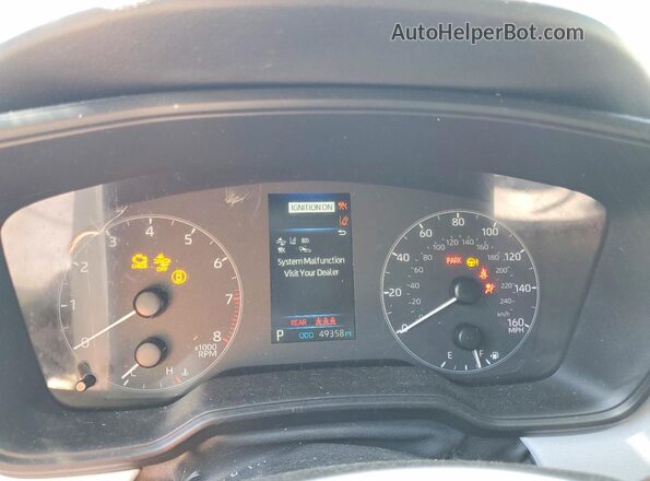5YFP4MCE4RP179020 2024 TOYOTA COROLLA Красный Вид щитка приборов