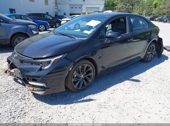 5YFP4MCE4TP271199 2026 TOYOTA COROLLA Black Vista tres cuartos delantera izquierda
