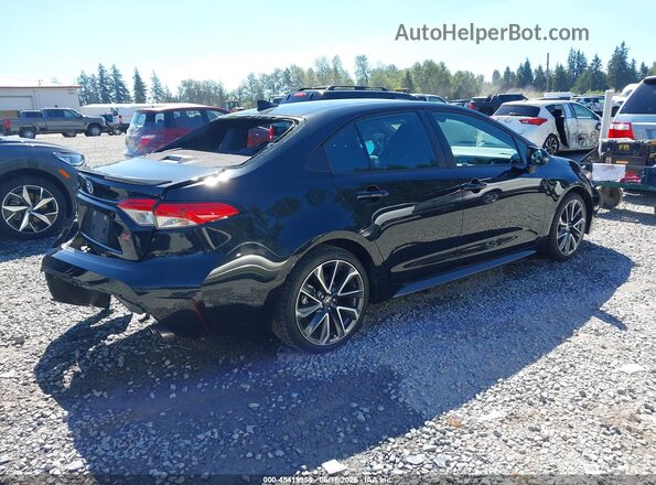 5YFP4MCE5MP087424 2021 TOYOTA COROLLA Black Задня права чверть