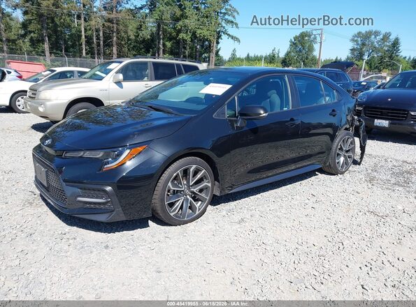 5YFP4MCE5MP087424 2021 TOYOTA COROLLA Black Передня ліва чверть