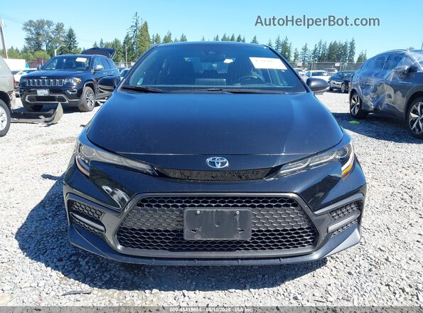 5YFP4MCE5MP087424 2021 TOYOTA COROLLA Black Вид задньої частини салону