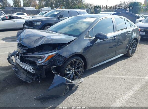 5YFP4MCE5PP150526 2023 TOYOTA COROLLA Gray წინა მარცხენა ხედი სამი მეოთხედიდან