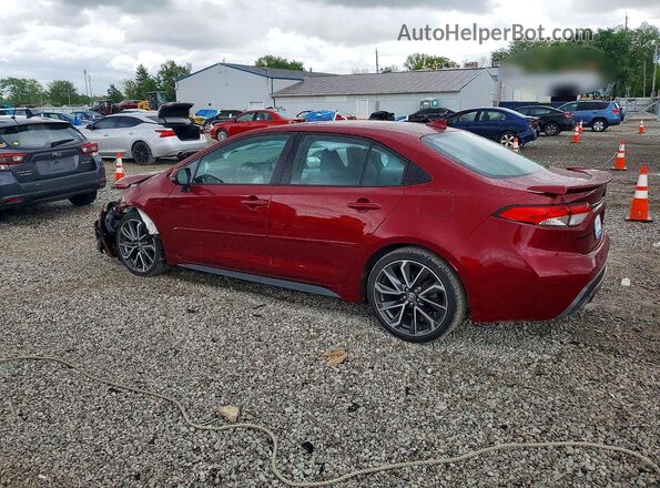5YFP4MCE7NP101406 2022 TOYOTA COROLLA Red 