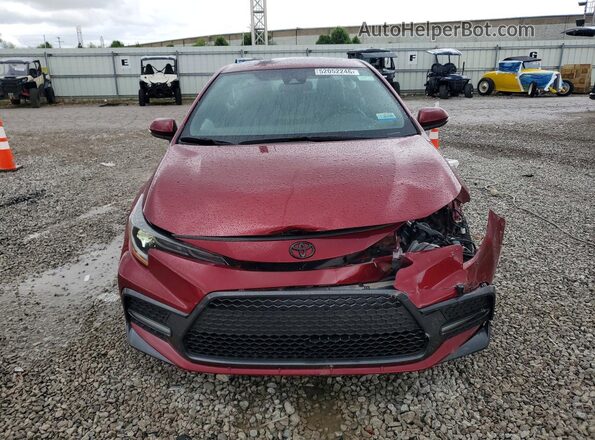 5YFP4MCE7NP101406 2022 TOYOTA COROLLA Red 
