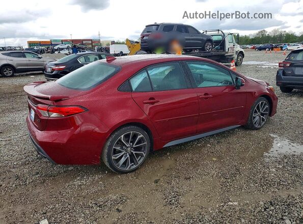 5YFP4MCE7NP101406 2022 TOYOTA COROLLA Red 