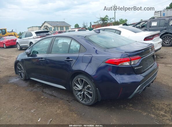 5YFP4MCE7NP108565 2022 TOYOTA COROLLA Синий Задняя левая четверть