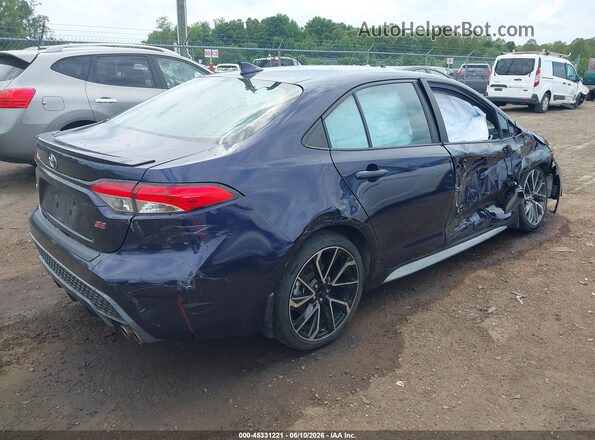 5YFP4MCE7NP108565 2022 TOYOTA COROLLA Синий Задняя правая четверть