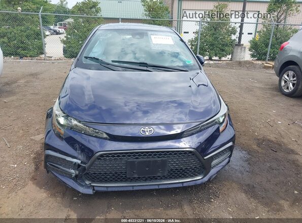 5YFP4MCE7NP108565 2022 TOYOTA COROLLA Синий Вид щитка приборов