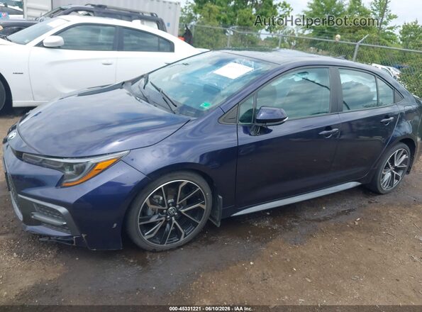 5YFP4MCE7NP108565 2022 TOYOTA COROLLA Синий Панорамный вид салона 360°