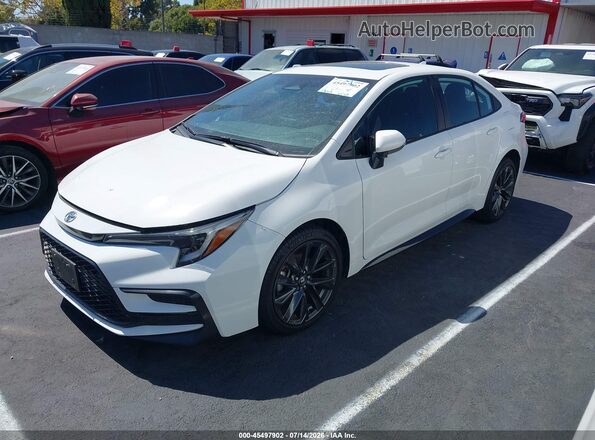 5YFP4MCE8RP208728 2024 TOYOTA COROLLA White Przód lewy