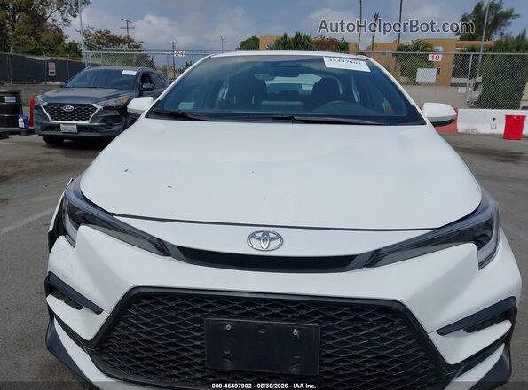 5YFP4MCE8RP208728 2024 TOYOTA COROLLA White Widok zestawu wskaźników