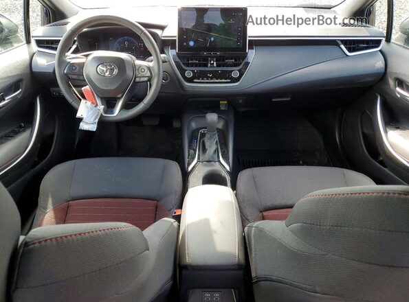 5YFP4MCE8SP246322 2025 TOYOTA COROLLA Blue Առջևի վահանակի տեսք