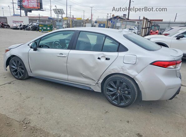 5YFP4MCE9SP220313 2025 TOYOTA COROLLA Silver Trasero izquierdo