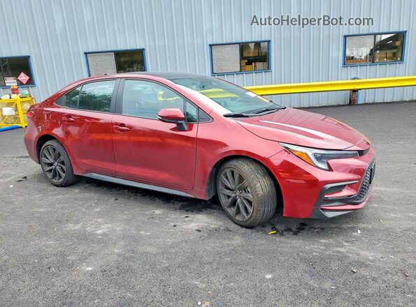 5YFP4MCE9TP254348 2026 TOYOTA COROLLA Burgundy 