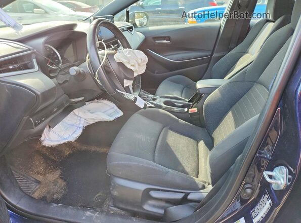 5YFP4MCEXMP074846 2021 TOYOTA COROLLA Blue Front interior view