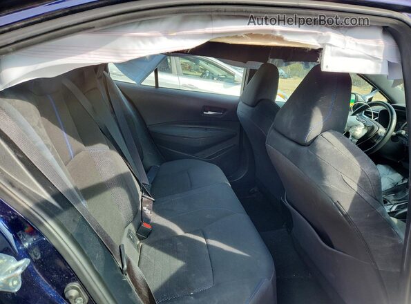 5YFP4MCEXMP074846 2021 TOYOTA COROLLA Blue Rear seats view