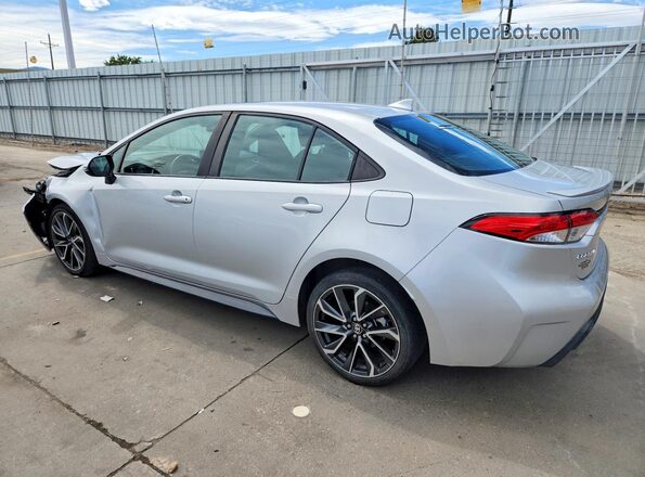 5YFP4RCE6LP033075 2020 TOYOTA COROLLA Silver Tył lewy