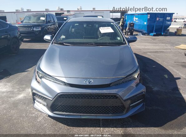 5YFP4RCE8LP057555 2020 TOYOTA COROLLA Gray Սալոնի հետևի տեսք