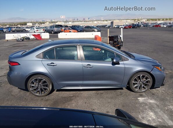 5YFP4RCE8LP057555 2020 TOYOTA COROLLA Gray Սալոնի 360 աստիճան տեսք