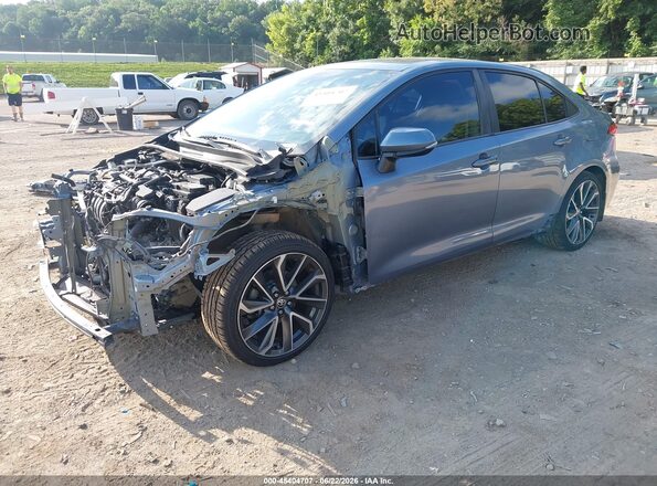 5YFP4RCE9LP015878 2020 TOYOTA COROLLA Gray Передня ліва чверть