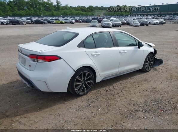 5YFS4MCE0MP063090 2021 TOYOTA COROLLA White Հետևի աջ