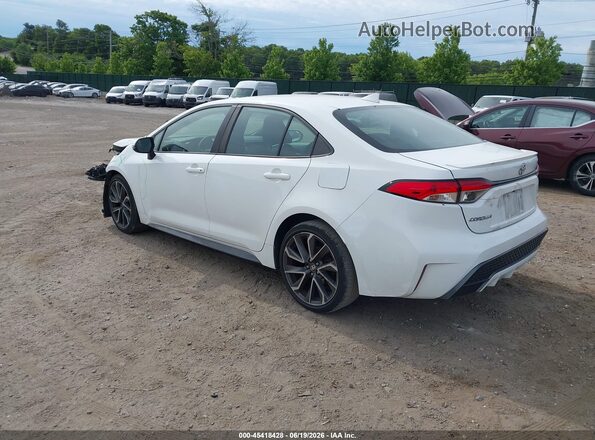 5YFS4MCE0MP063090 2021 TOYOTA COROLLA White Հետևի ձախ