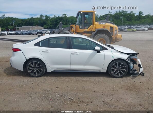5YFS4MCE0MP063090 2021 TOYOTA COROLLA White Սալոնի հետևի տեսք