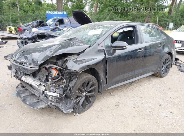 5YFS4MCE0MP072551 2021 TOYOTA COROLLA Black Front left