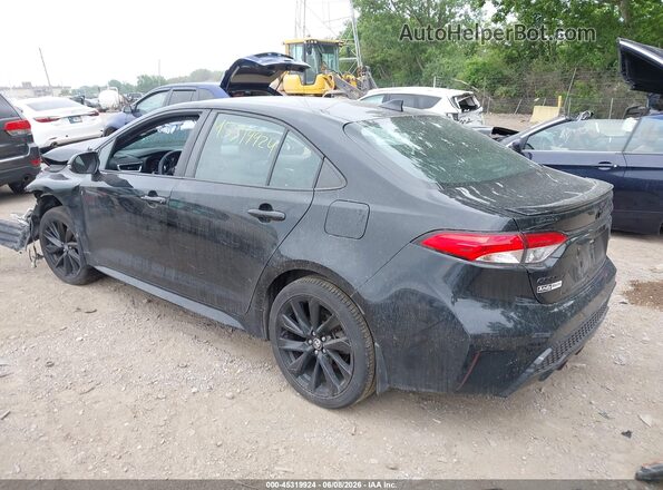 5YFS4MCE0MP072551 2021 TOYOTA COROLLA Black Rear left