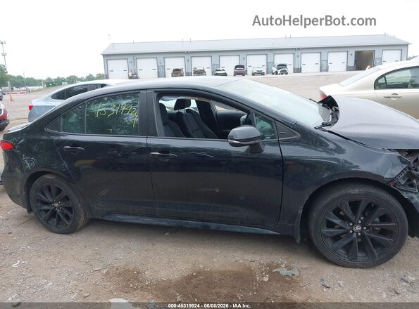 5YFS4MCE0MP072551 2021 TOYOTA COROLLA Black Rear interior view