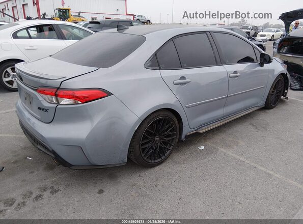 5YFS4MCE0MP077877 2021 TOYOTA COROLLA Синий Задняя правая четверть