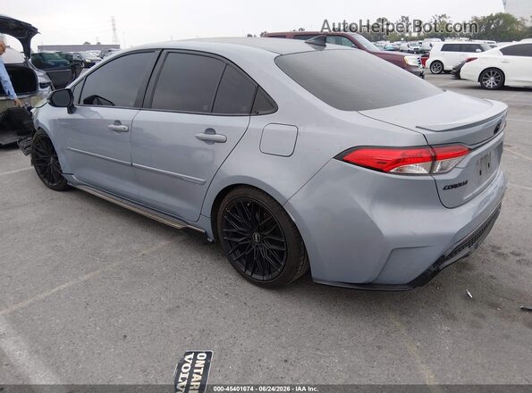 5YFS4MCE0MP077877 2021 TOYOTA COROLLA Синий Задняя левая четверть