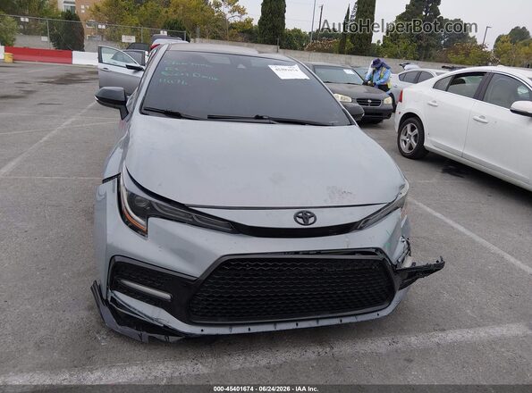 5YFS4MCE0MP077877 2021 TOYOTA COROLLA Синий Вид щитка приборов