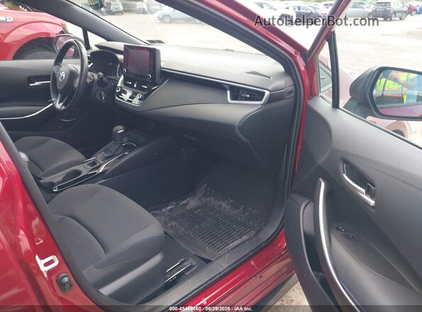 5YFS4MCE0NP116310 2022 TOYOTA COROLLA Red წინა სალონის ხედი