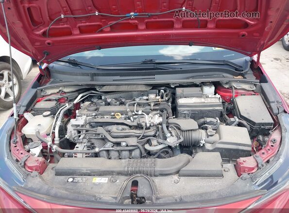 5YFS4MCE0NP116310 2022 TOYOTA COROLLA Red უკანა ხედი