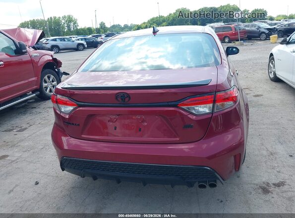 5YFS4MCE0NP116310 2022 TOYOTA COROLLA Red 