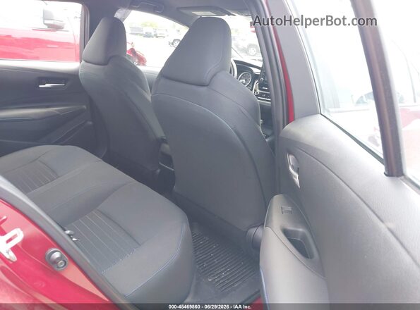 5YFS4MCE0NP116310 2022 TOYOTA COROLLA Red VIN კოდის სტიკერის ხედი