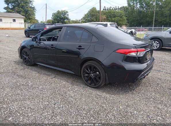 5YFS4MCE0NP129302 2022 TOYOTA COROLLA Black Tył lewy