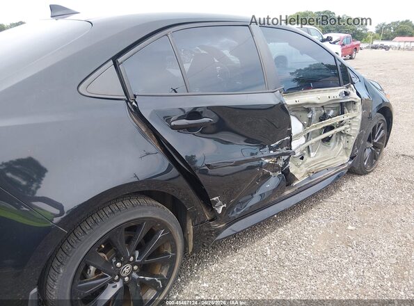 5YFS4MCE0NP129302 2022 TOYOTA COROLLA Black Widok z przodu
