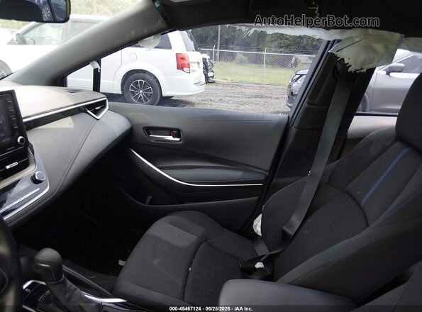 5YFS4MCE0NP129302 2022 TOYOTA COROLLA Black Widok wnętrza z przodu