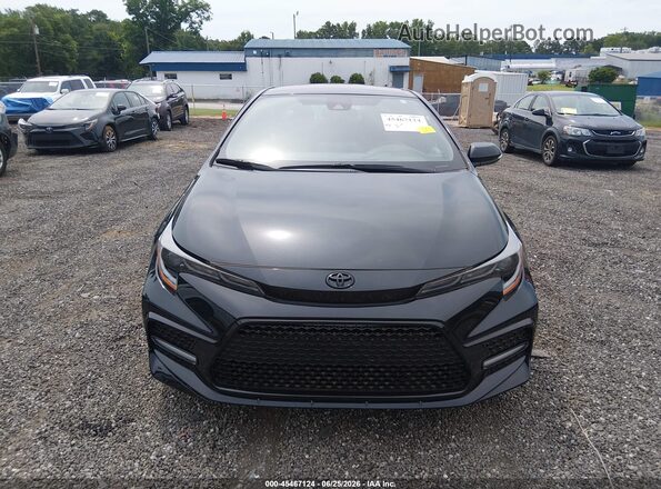 5YFS4MCE0NP129302 2022 TOYOTA COROLLA Black Widok zestawu wskaźników