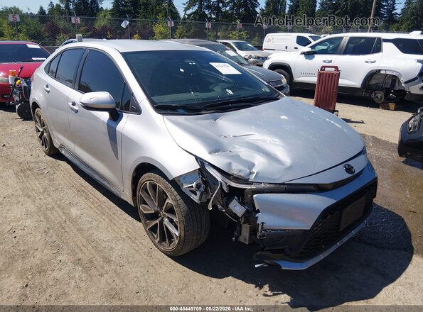 5YFS4MCE0RP192096 2024 TOYOTA COROLLA Silver წინა ხედი