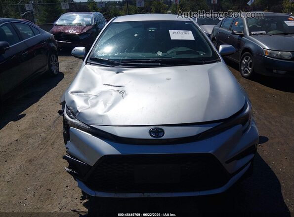 5YFS4MCE0RP192096 2024 TOYOTA COROLLA Silver ხელსაწყოთა პანელის ხედი