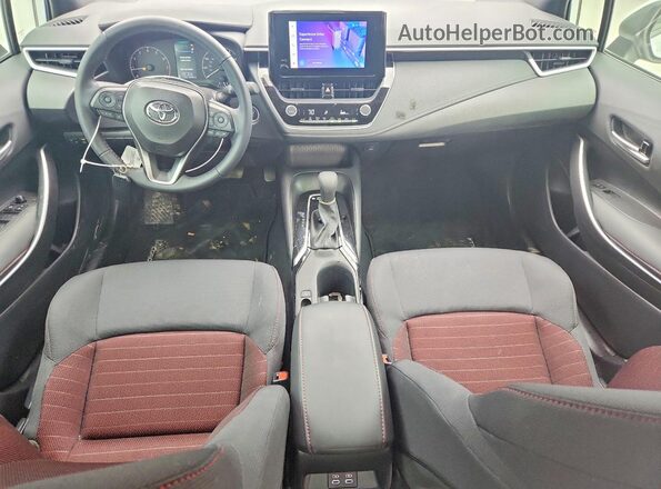 5YFS4MCE0SP231095 2025 TOYOTA COROLLA White Вид панелі приладів
