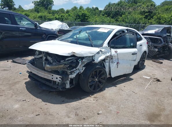 5YFS4MCE1MP058710 2021 TOYOTA COROLLA White Przód lewy