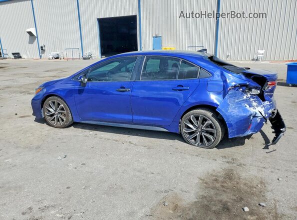 5YFS4MCE1MP068413 2021 TOYOTA COROLLA Blue 