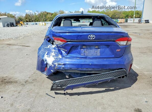 5YFS4MCE1MP068413 2021 TOYOTA COROLLA Blue 