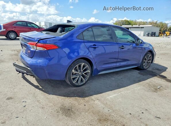 5YFS4MCE1MP068413 2021 TOYOTA COROLLA Blue 