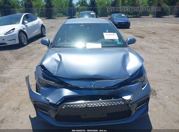 5YFS4MCE1NP137537 2022 TOYOTA COROLLA Black Widok zestawu wskaźników
